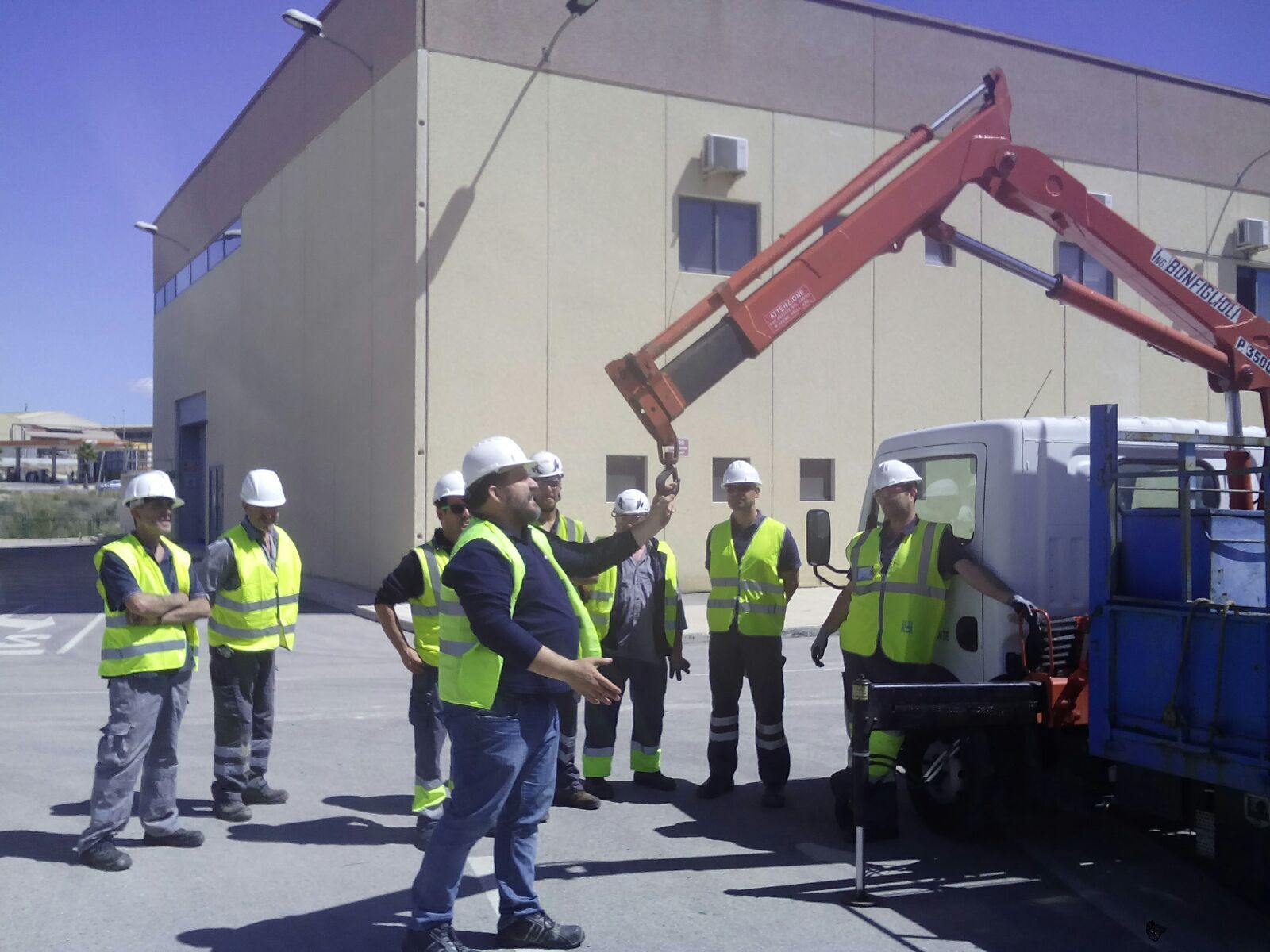 Odoo text and image block